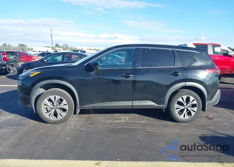 2021 Nissan Rogue Sv Fwd из США, поврежденный, VIN 5N1AT3BA5MC754482